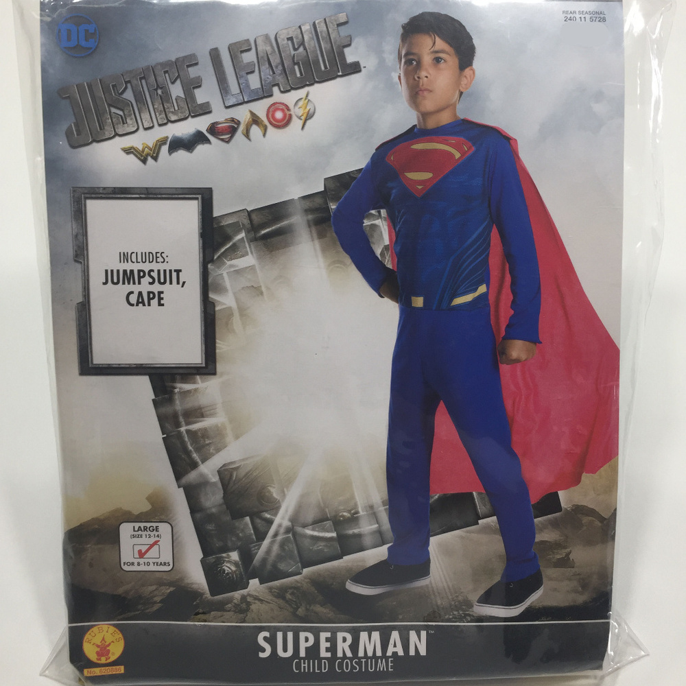Superman Child Costume DC Justice League